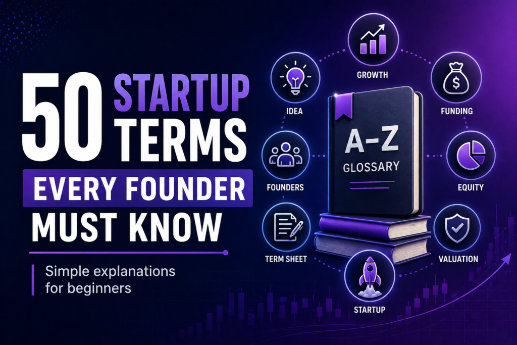 50 Startup Terms Every Founder Must Know
