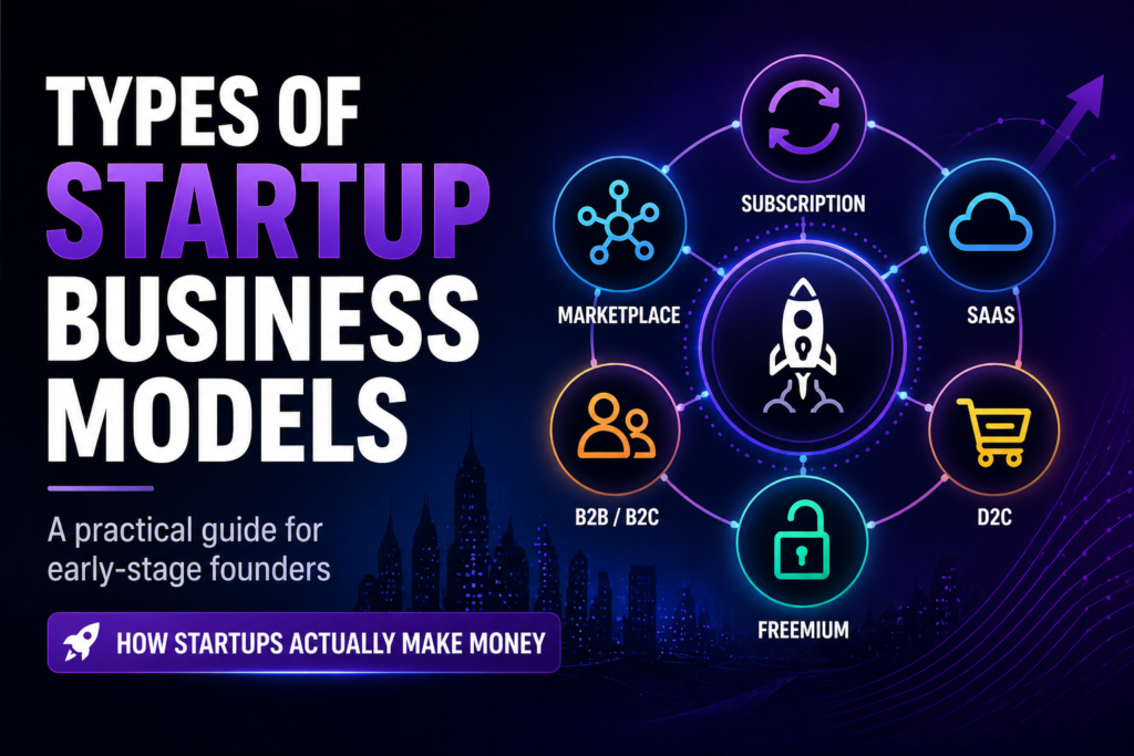 Types of Business Models in a Startup: A Practical Guide for Early-Stage Founders