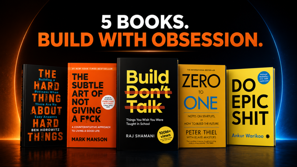 Top 5 Books Every Founder Must Read
