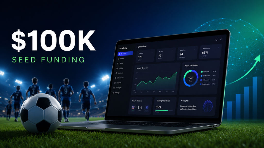 Dartle Raises $100K Seed Round to Expand Its Sports Academy Management Platform