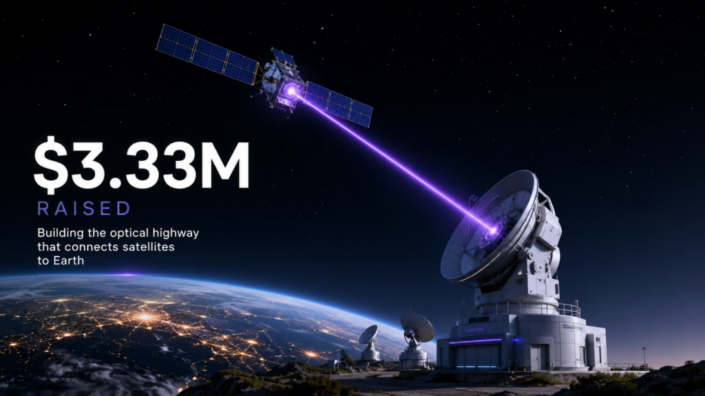 QOSMIC Raises $3.33 Million to Build Laser-Based Optical Network for Satellites