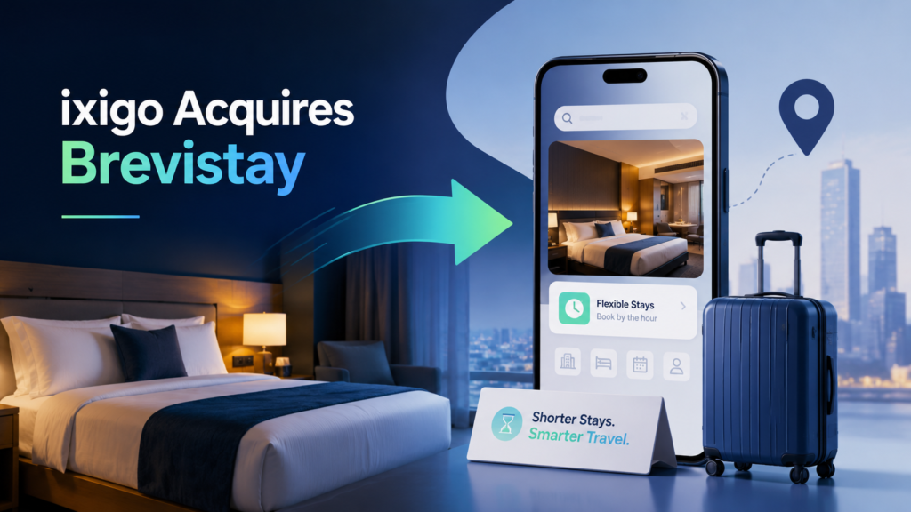 ixigo Acquires Majority Stake in Brevistay, Betting Big on Budget Hotel Bookings
